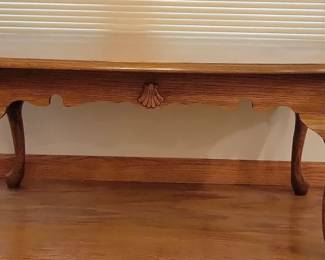 Oval Oak Coffee Table