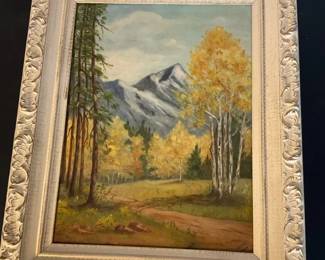 Oil Painting, Ypsilon Mountain