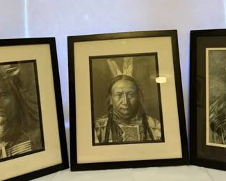 Native American Men, Pencil Drawing by David Coalburn