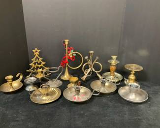 Variety of Candle Holders