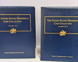 US Presidents Coin Collection Volume I II WashingtonTrump