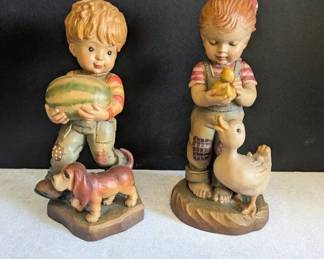 ANRI From the Garden Watchful Eye Figurines