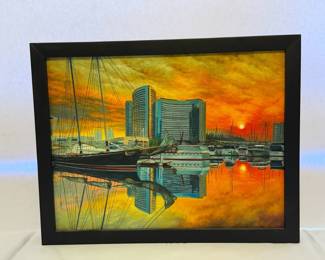 Painting by David Coalburn