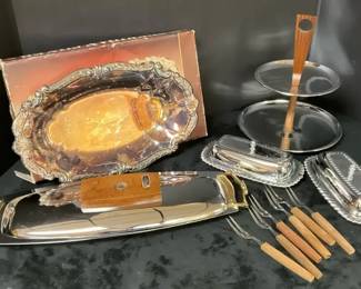 Silver Serving Dishes