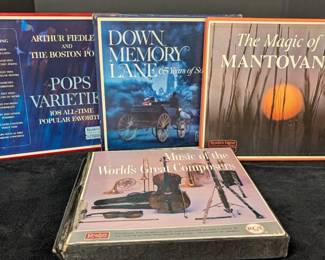 Vintage Vinyl Record Sets