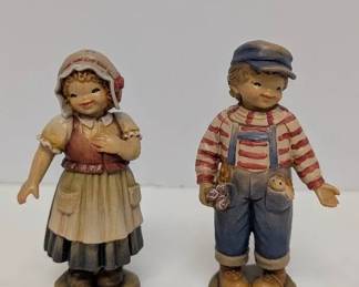 ANRI Hand Carved Figurines Signed By Juan Fernandez