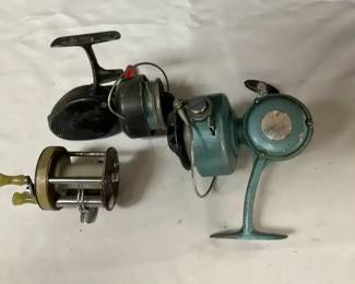 Vintage Airex Vagabond, Akota Territory, Shakespeare Bait Casting Spinning Reels