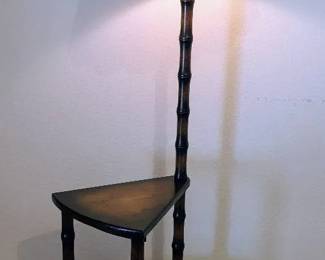 Midcentury Modern Corner Table Lamp