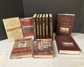 Louis LAmour Hardcover Books