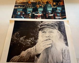 One Pencil Print One Oil Print Signed, by David Coalburn