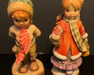 ANRI Tis The Season Winter Surprise Carved Figures Designed by Sarah Kay