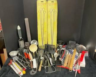 Variety of Kitchen Utensils