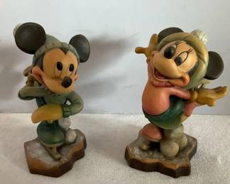 ANRI Disney Ice Skating Mickey Minnie