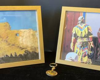 Crazy Horse Memorabilia Key Chain