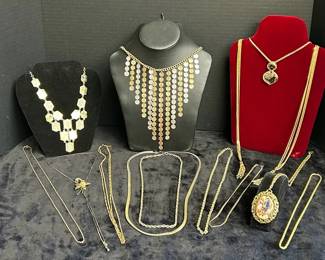 Gold Tone Costume Jewelry
