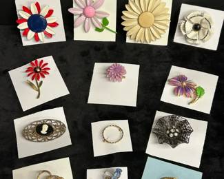 Collection of Brooches