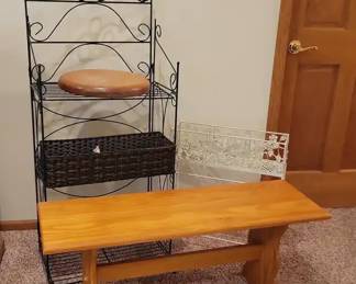 Wood Beach Metal Storage