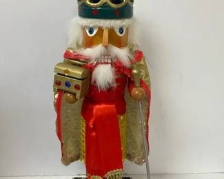 Nutcracker With Staff Treasure Box