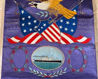 100 year old embroidery 