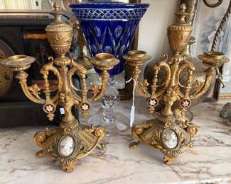 Old French candleabras