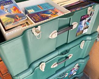 Bins of entertainment