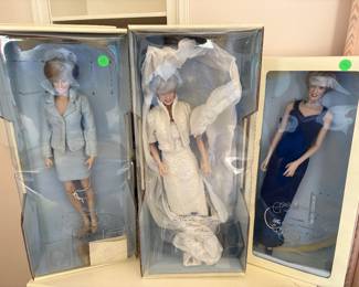 Lady Diana dolls