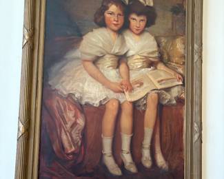 100 year old oil of relatives