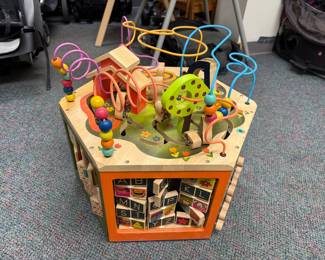 Toddler toys and ride-ons.