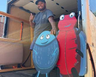 Delivery available based on size, distance and stairs at delivery location.