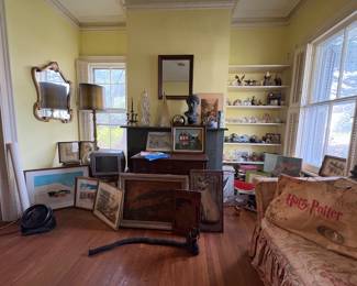 Artwork and furniture 