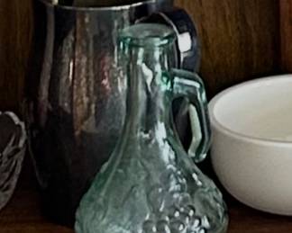 Carnival glass, colored glass, 