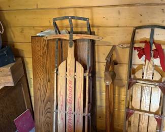 vintage sleds
