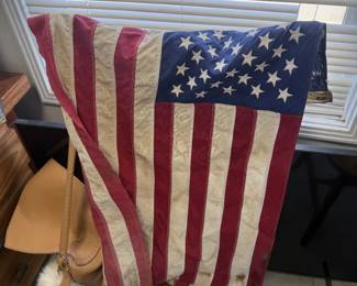 american flag vintage