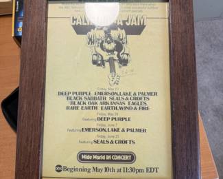 black sabbath memorabilia 