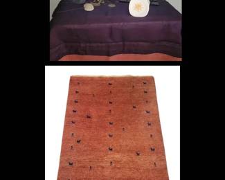 Vintage IKEA Featuring 4 X 6 Wool Rug