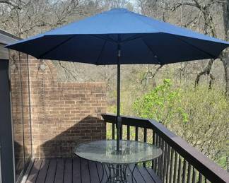 Sunbrella And Patio Table