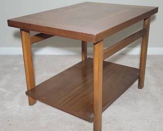 LANE Walnut Side Table