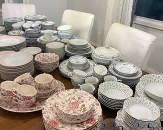 Selection of fine China