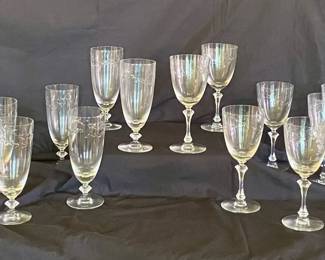 107 Crystal Glassware
