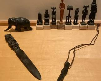 233 Hand Carved Statue Collection