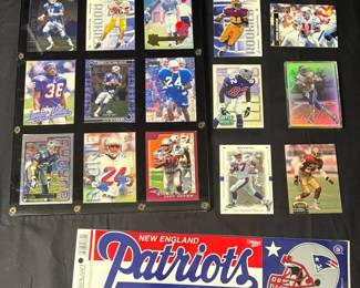  007 041  Patriots Player Cards