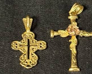 052  14K Gold Pendants