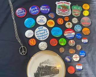 301 Political Pins 