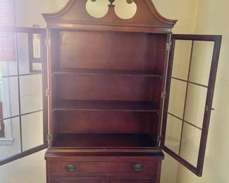 123 Federal Style China Hutch