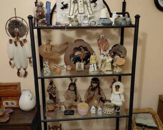 Vintage and modern indian figurines