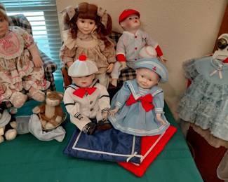 Vintage doll collection