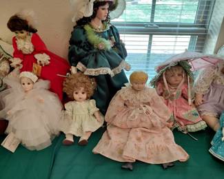 Vintage doll collection