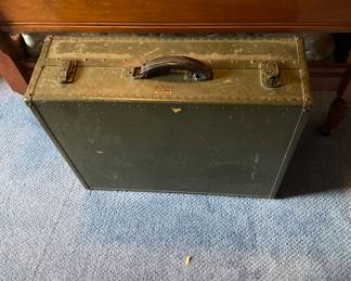 Metal suitcase