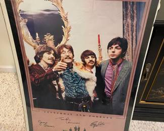 1995 Beatles poster