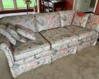 78 inches long. Wooden frame